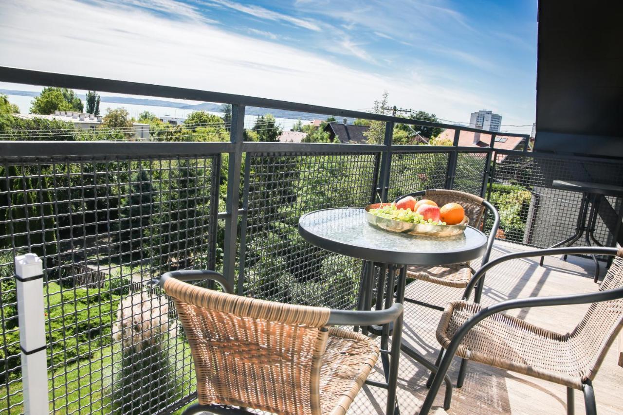 Balkon Apartmanhaz Panzio Balatonfüred Exterior foto